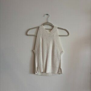 Wilfred White Knit Tank